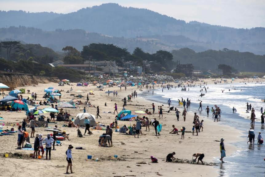 The Oceanfront Stay On Miramarbeach Hmb El Granada Bagian luar foto